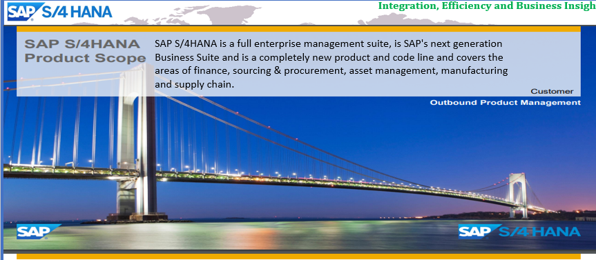 Not Stop Information Technology Network Services  deliver “SAP HANA, S/4 HANA, & SAP Business One” ERP Solution